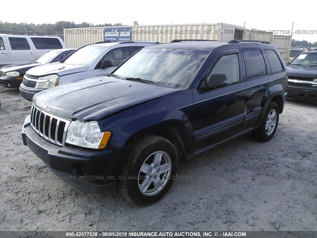 1J4GS48K56C110310 - 2006 JEEP GRAND CHEROKEE LAREDO/COLUMBIA/FREEDOM 深蓝色 照片 2