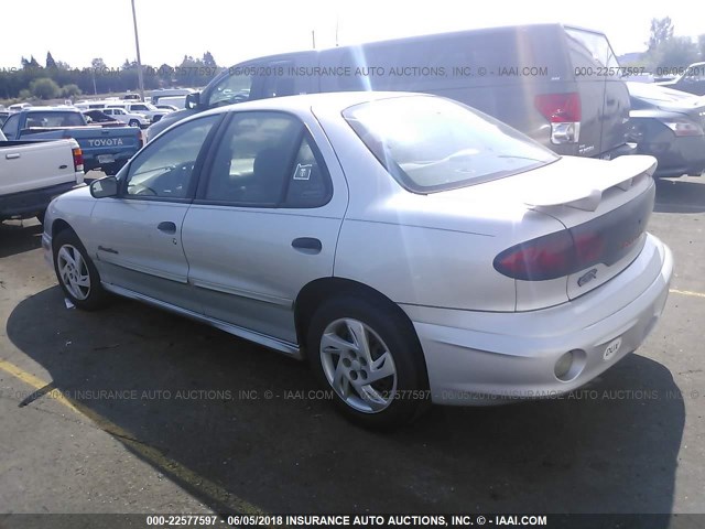 1G2JB524417126905 - 2001 PONTIAC SUNFIRE SE SILVER photo 3