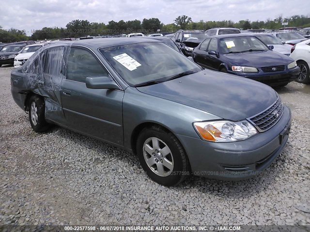 4T1BF28BX4U375364 - 2004 TOYOTA AVALON XL/XLS TEAL photo 1