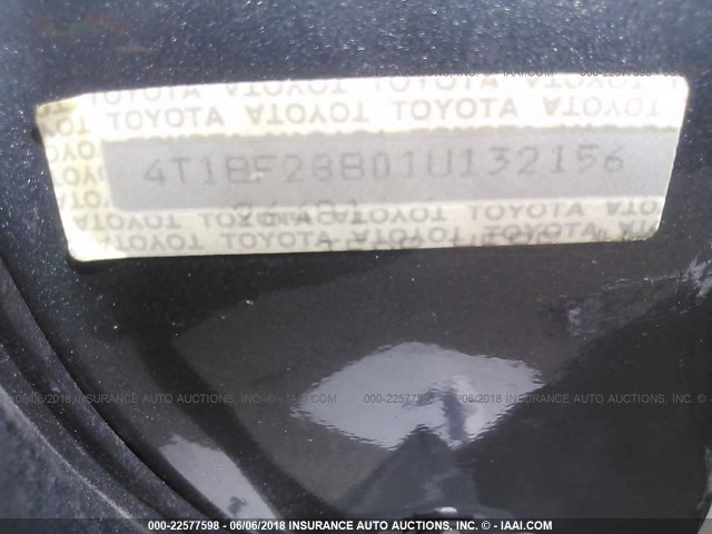 4T1BF28BX4U375364 - 2004 TOYOTA AVALON XL/XLS TEAL photo 9