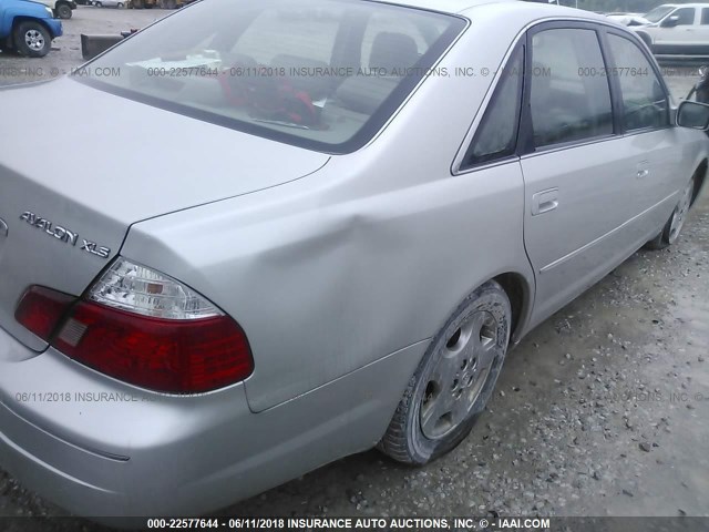 4T1BF28BX3U315809 - 2003 TOYOTA AVALON XL/XLS SILVER photo 6