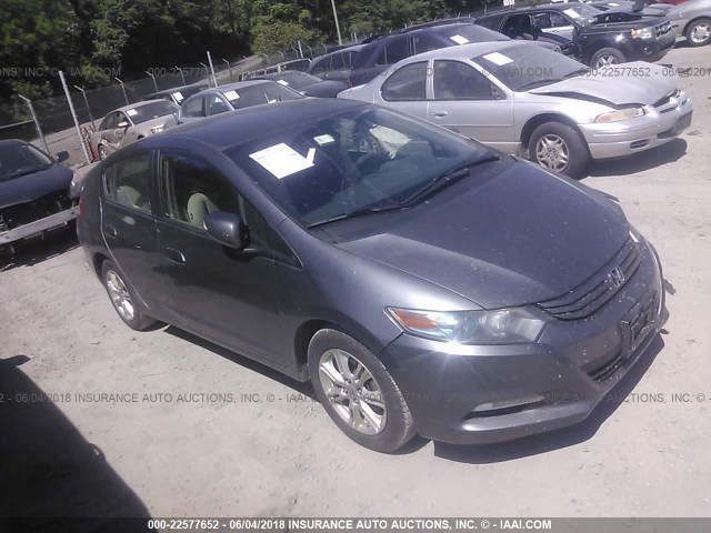 JHMZE2H78AS018529 - 2010 HONDA INSIGHT EX GRAY photo 1