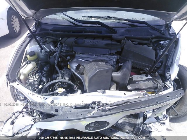 4T1BF3EK3BU741060 - 2011 TOYOTA CAMRY SE/LE/XLE SILVER photo 10