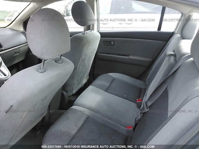 3N1AB61E37L701742 - 2007 NISSAN SENTRA 2.0/2.0S/2.0SL GRAY photo 8