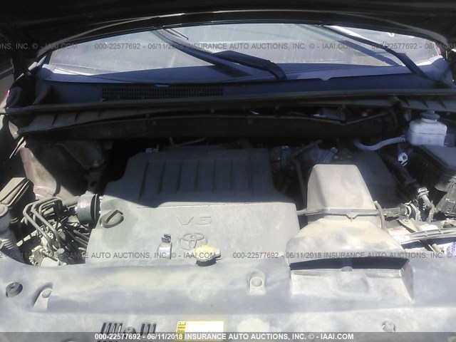 5TDZKRFH7ES020544 - 2014 TOYOTA HIGHLANDER LE/LE PLUS 栗色 照片 10