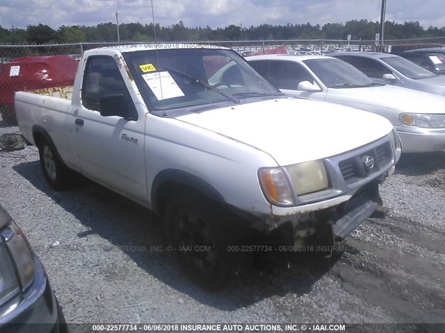 1N6DD21S3WC389013 - 1998 NISSAN FRONTIER XE WHITE photo 1
