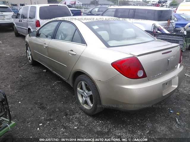 1G2ZG58N174220741 - 2007 PONTIAC G6 SE TAN photo 3