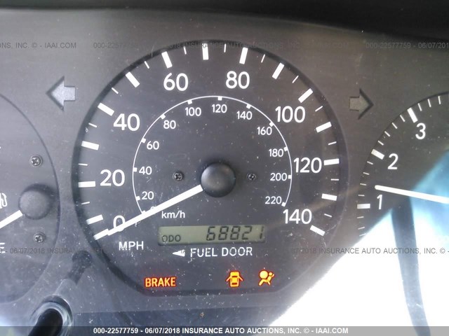 4T1BG22K21U046059 - 2001 TOYOTA CAMRY CE/LE/XLE BEIGE photo 7