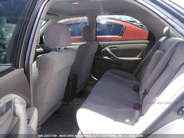4T1BG22K21U046059 - 2001 TOYOTA CAMRY CE/LE/XLE BEIGE photo 8