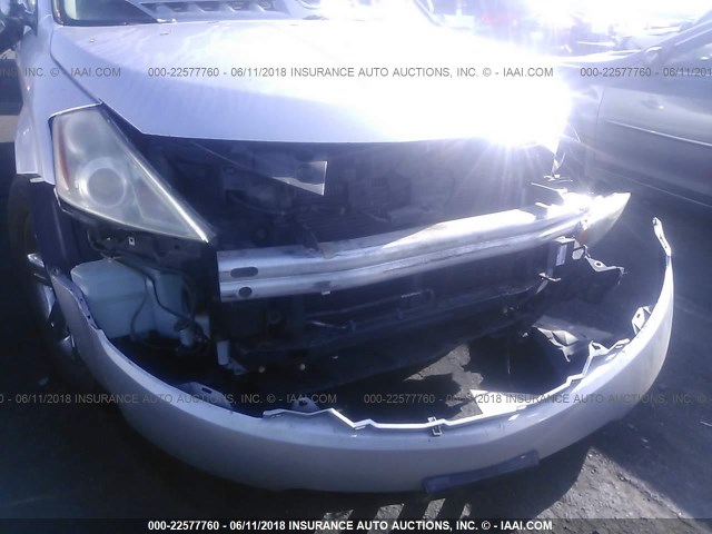 JN8AZ08T56W414605 - 2006 NISSAN MURANO SL/SE/S SILVER photo 6