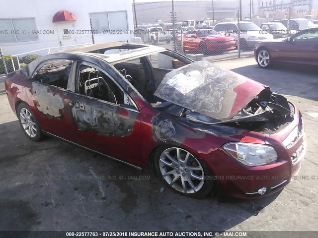 1G1ZG5E73CF360279 - 2012 CHEVROLET MALIBU LTZ 红色 照片 1
