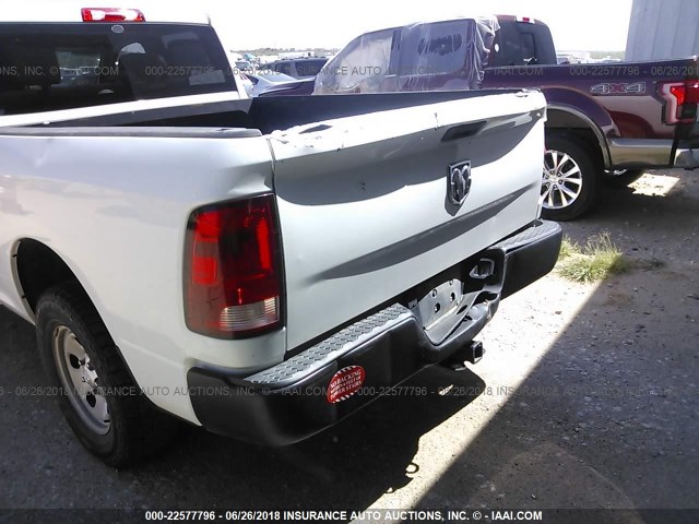 1C6RR7FTXES189024 - 2014 RAM 1500 ST WHITE photo 6