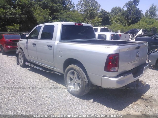 1C6RR6KG5ES429616 - 2014 RAM 1500 ST SILVER photo 3