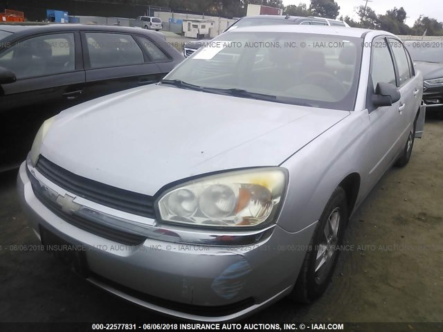 1G1ZT52834F114682 - 2004 CHEVROLET MALIBU LS SILVER photo 2