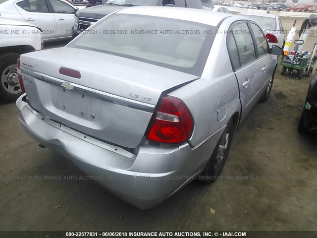 1G1ZT52834F114682 - 2004 CHEVROLET MALIBU LS SILVER photo 4