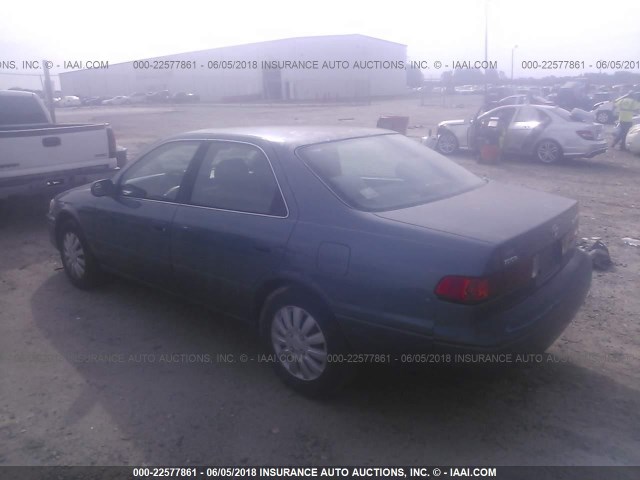 4T1BG22K01U857374 - 2001 TOYOTA CAMRY CE/LE/XLE GRAY photo 3