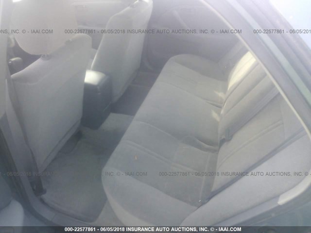 4T1BG22K01U857374 - 2001 TOYOTA CAMRY CE/LE/XLE GRAY photo 8