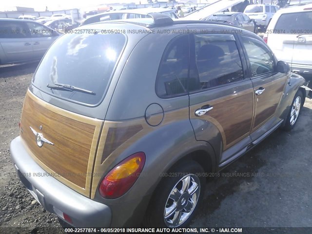 3C8FY68B02T314912 - 2002 CHRYSLER PT CRUISER LIMITED/DREAM CRUISER BROWN photo 4