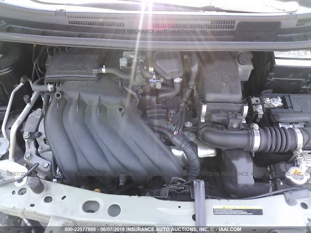 3N1CE2CP5GL356883 - 2016 NISSAN VERSA NOTE S/S PLUS/SV/SL/SR BLACK photo 10