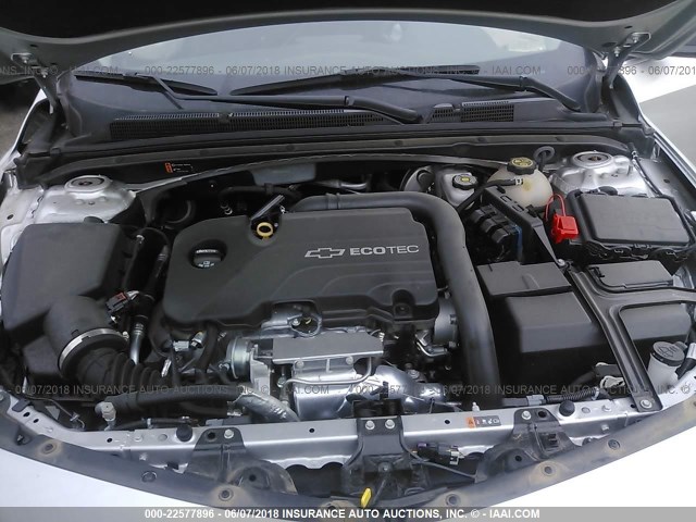 1G1ZB5ST4HF139961 - 2017 CHEVROLET MALIBU LS SILVER photo 10