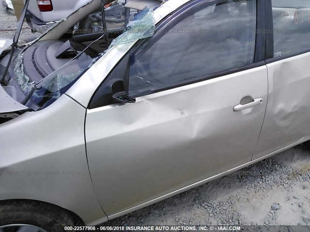 KMHDU46D39U632502 - 2009 HYUNDAI ELANTRA GLS/SE GOLD photo 6