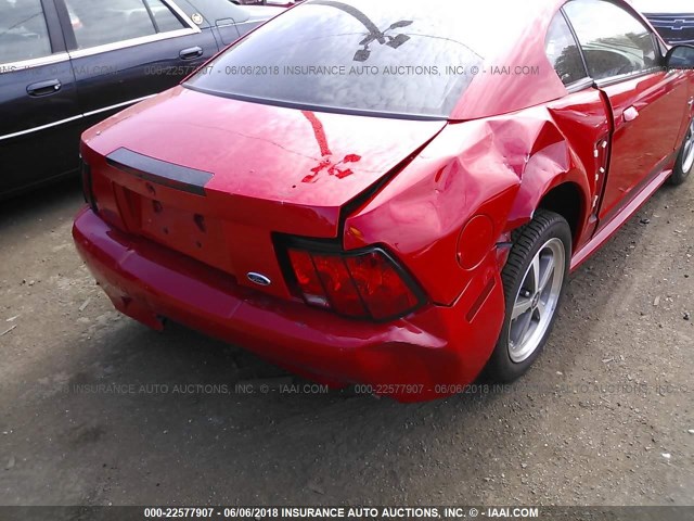 1FAFP42R73F432746 - 2003 FORD MUSTANG MACH I RED photo 6