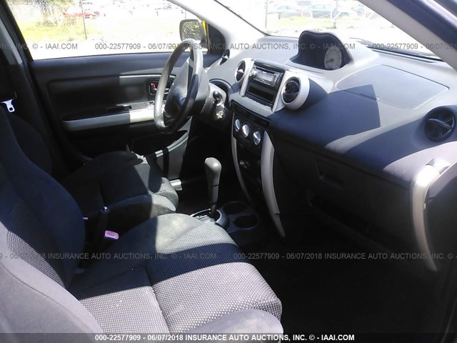 JTKKT624950125520 - 2005 TOYOTA SCION XA GRAY photo 5