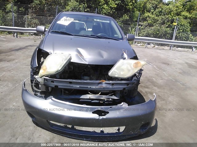 JTKKT624950125520 - 2005 TOYOTA SCION XA GRAY photo 6