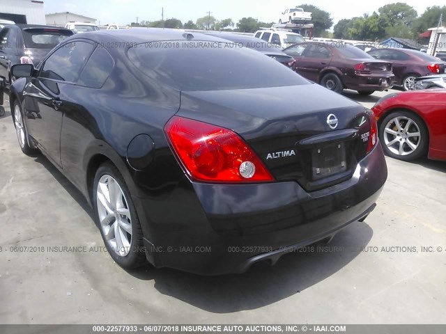 1N4BL24E29C117923 - 2009 NISSAN ALTIMA 3.5SE BLACK photo 3