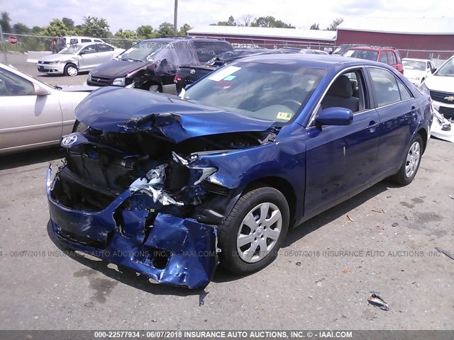 4T1BF3EK5BU661744 - 2011 TOYOTA CAMRY SE/LE/XLE 蓝色 照片 2