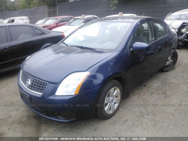 3N1AB61E17L672838 - 2007 NISSAN SENTRA 2.0/2.0S/2.0SL BLUE photo 2