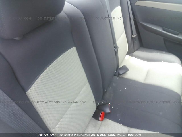 1G1ZB5E12BF242250 - 2011 CHEVROLET MALIBU LS Qızıl foto 8