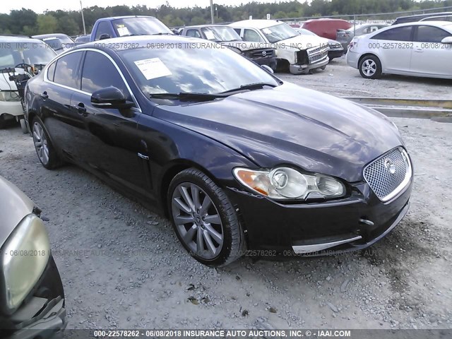 SAJWA0GB5ALR75903 - 2010 JAGUAR XF PREMIUM BLACK photo 1