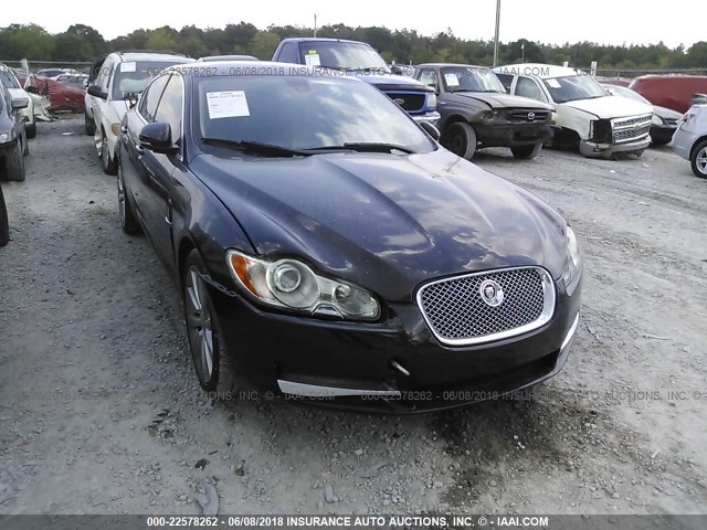 SAJWA0GB5ALR75903 - 2010 JAGUAR XF PREMIUM BLACK photo 6