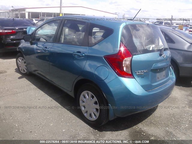 3N1CE2CP8GL363858 - 2016 NISSAN VERSA NOTE S/S PLUS/SV/SL/SR BLUE photo 3