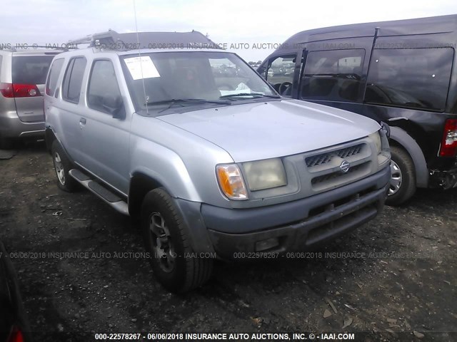 5N1ED28Y5YC540854 - 2000 NISSAN XTERRA XE/SE SILVER photo 1