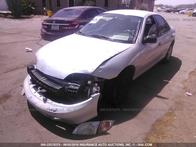 1G1JC524127461042 - 2002 CHEVROLET CAVALIER CNG SILVER photo 6