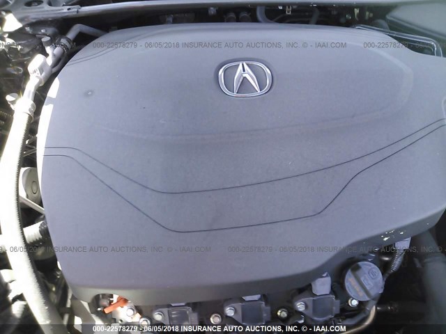 19UUB2F52GA006365 - 2016 ACURA TLX TECH BLACK photo 10