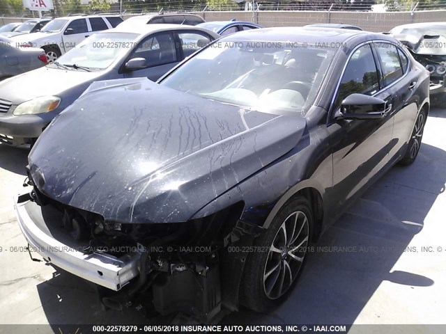 19UUB2F52GA006365 - 2016 ACURA TLX TECH BLACK photo 2