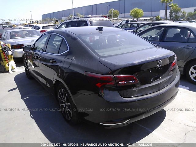 19UUB2F52GA006365 - 2016 ACURA TLX TECH BLACK photo 3