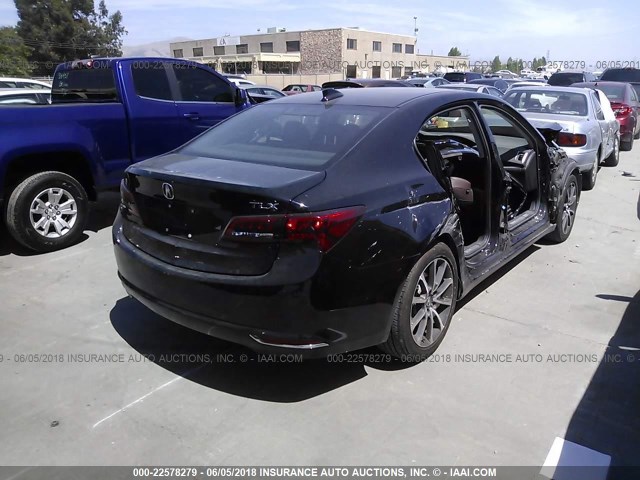 19UUB2F52GA006365 - 2016 ACURA TLX TECH BLACK photo 4