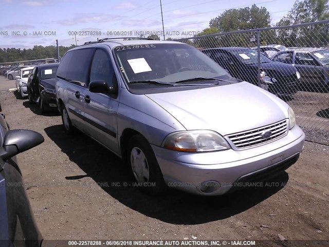 2FMZA51453BA75231 - 2003 FORD WINDSTAR LX SILVER photo 1