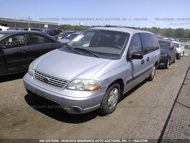 2FMZA51453BA75231 - 2003 FORD WINDSTAR LX SILVER photo 2