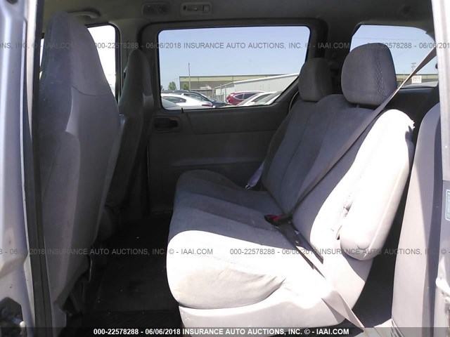 2FMZA51453BA75231 - 2003 FORD WINDSTAR LX SILVER photo 8