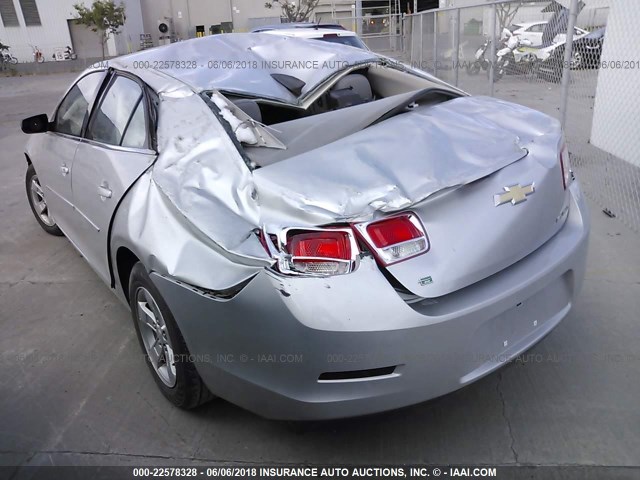 1G11A5SL8FF332725 - 2015 CHEVROLET MALIBU LS SILVER photo 3