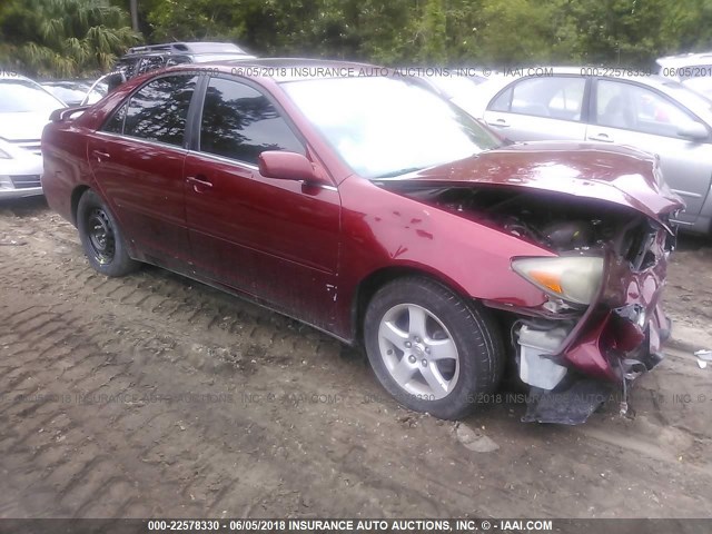 4T1BE32K13U241553 - 2003 TOYOTA CAMRY LE/XLE/SE წითელი ფოტო 1