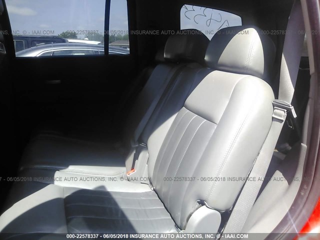 1D4HB58D14F162985 - 2004 DODGE DURANGO LIMITED RED photo 8