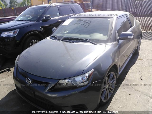 JTKJF5C70D3061807 - 2013 TOYOTA SCION TC 黑色 照片 2