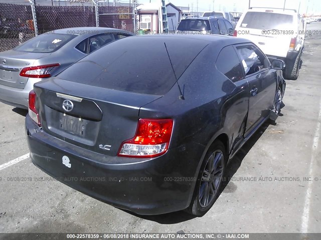JTKJF5C70D3061807 - 2013 TOYOTA SCION TC 黑色 照片 4