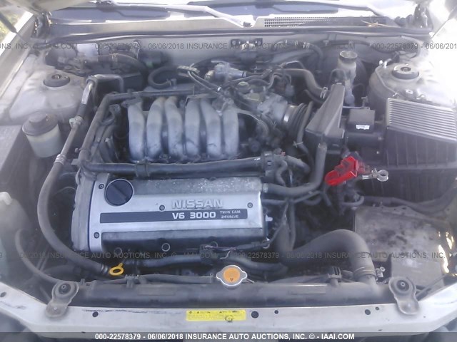 JN1CA21D8TT133909 - 1996 NISSAN MAXIMA GLE/GXE/SE GOLD photo 10